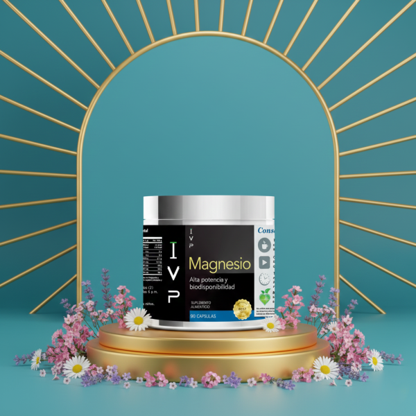 Magnesio de Alta Potencia (4 veces más fuerte) Capsulas