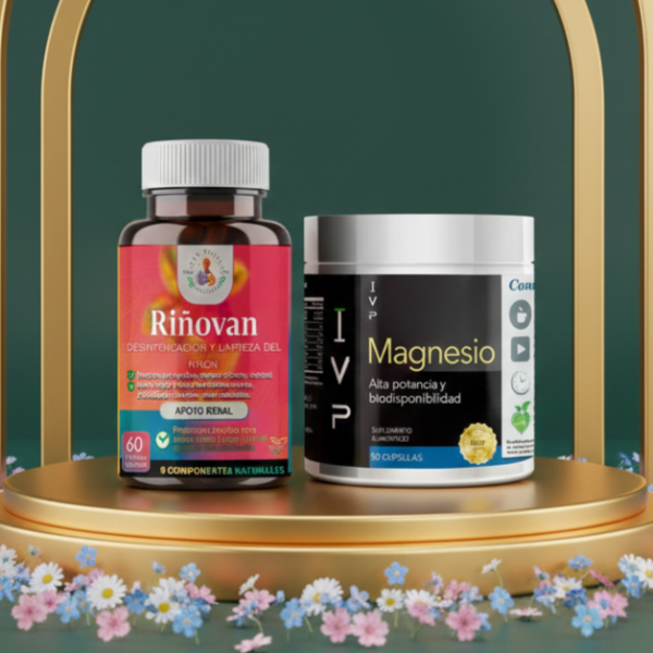 Pulverizador de Piedras Riñovan Capsulas + Magnesio de Alta Potencia
